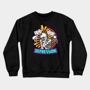 DEPRESSION Crewneck Sweatshirt